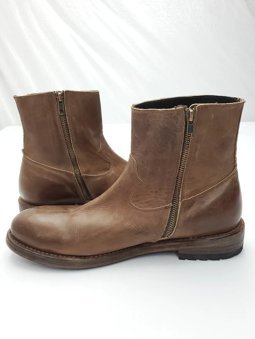 Freebird Pueblo Men's Leather Brown Boot Zip Size 11